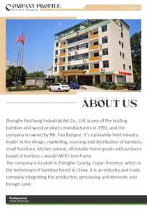 Ustensiles de cuisine Porte-couteaux en bambou Certifié FSC Matériel écologique durable Multifonctionnel Rangement Couleur naturelle Personnalisé - Product Image 2