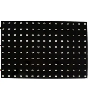 WS2812B LC8812B SMD5050จอแสดงผล LED Matrix แบบยืดหยุ่นสี8X8 8X16 16*16ซม