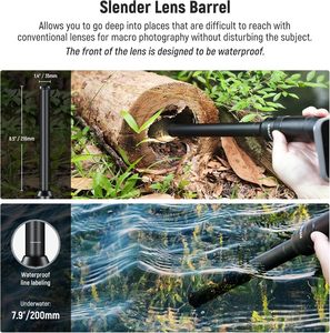 <span class=keywords><strong>Objectif</strong></span> <span class=keywords><strong>macro</strong></span> Neewer Ls-51 18 mm 2x pour l'enregistrement vidéo sur téléphone portable, compatible avec la cage pour téléphone Neewer. - Product Image 2