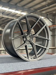 Rueda Forjada FCS-24 Personalizada de 1 Pieza con Diseño de Radios en Y y Borde Grande en Gris Pistola para <span class=keywords><strong>BMW</strong></span> X1 X3 X5 X6 M3 M4 M5 - Product Image 5