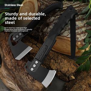 2024 herramienta <span class=keywords><strong>de</strong></span> <span class=keywords><strong>supervivencia</strong></span> al aire libre todo en uno hacha <span class=keywords><strong>de</strong></span> Camping pala <span class=keywords><strong>de</strong></span> sierra ignífuga solución definitiva para senderismo emergencias coche <span class=keywords><strong>Supervivencia</strong></span> - Product Image 4