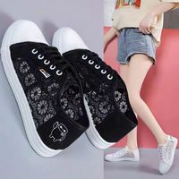 Chaussures décontractées pour femmes légères à semelle souple à fond plat tendance respirantes