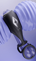 Anneau vibrant pour pénis Yate Trainer 3ème génération, contrôlé par application, avec stimulateur du gland, pour l'amélioration et l'entraînement masculin