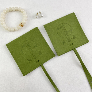 Bolsa y Caja de Embalaje para Joyería, Personalizadas con Impresión, de Microfibra, para Collares, las Más Populares en Exhibición de Joyería - Product Image 5