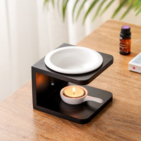 Lampe d'aromathérapie en bambou et porte-bougie brûleur d'encens à design ouvert - Approvisionnement exclusif Chine Commerce transfrontalier