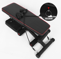 Portable pliable gain de place stockage facile Fitness banc de musculation banc d'inclinaison réglable entraînement Gym haltère équipement de Fitness