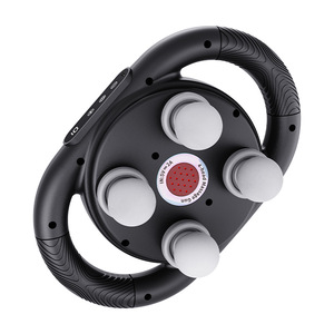 Pistolet de massage Insi-Za à 4 têtes, sans fil, vibrations haute fréquence, relaxant musculaire profond, moteur sans balais, 12 niveaux de vitesse - Product Image 1