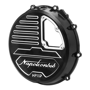 Nouveau couvercle d'embrayage de <span class=keywords><strong>moto</strong></span> HPMP pour Bendan Napoleon Noir <span class=keywords><strong>Blanc</strong></span> Doré Aluminium - Product Image 2