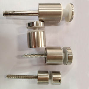 Yan duvara montaj 316 paslanmaz çelik merdiven korkuluk donanım cam cam Standoff - Product Image 2