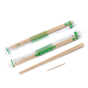 TONGDA ไม้ไผ่ซูชิ Tensoge ตะเกียบจีนทิ้งตะเกียบไม้ไผ่พร้อมแขนที่กําหนดเอง Palillos Chinos พร้อมบรรจุ Opp - Product Image 1