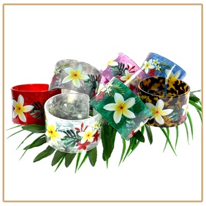 High Quality Fashion Island Bangles <strong>Acrylic</strong> Shell Bracelet <strong>Jewelry</strong> for Women - Product Image 2