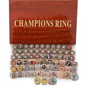 Bague de championnat de basket-ball <span class=keywords><strong>NBA</strong></span> 1947-2024, trophée, ensemble complet de 79 pièces, bijoux en alliage pour homme, mode, haute qualité, bagues de sport personnalisées - Product Image 4