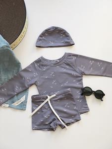 Set pakaian renang anak laki-laki, pakaian renang anak laki-laki dua potong cepat kering musim panas kualitas tinggi - Product Image 6