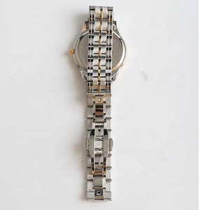 Erkekler ve kadınlar için özelleştirilebilir kişiselleştirilmiş iş paslanmaz çelik kuvars sevgili saati - Product Image 5