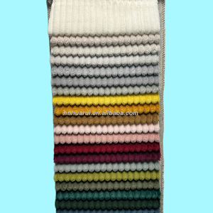 Vendita Diretta Fabbrica - Tessuto in <span class=keywords><strong>Velluto</strong></span> Jacquard Liscio 100% Poliestere Lavorato a Maglia 100D Leggero Effetto Corduroy per Tappezzeria - Product Image 4