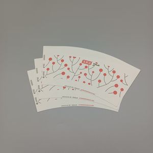 Customized Logo Paper <b>Cup</b> Fan Offset Printing Food Grade Waterproof <b>Cup</b> Making Raw Material - Product Image 1