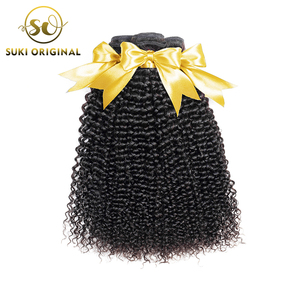 Venta al por mayor sin procesar rastas pelo humano indio que teje rizado extensiones de la India - Product Image 1