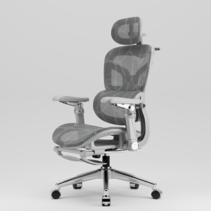 Silla <span class=keywords><strong>de</strong></span> <span class=keywords><strong>Oficina</strong></span> Ergonómica Ejecutiva <span class=keywords><strong>de</strong></span> Malla Completa, Ajustable, con Soporte Lumbar, Cómoda y Adecuada para la Columna Vertebral, Venta al Por Mayor - Product Image 3