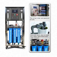 Machinerie de production industrielle pour le traitement de l'eau potable purifiée et la production de minéraux