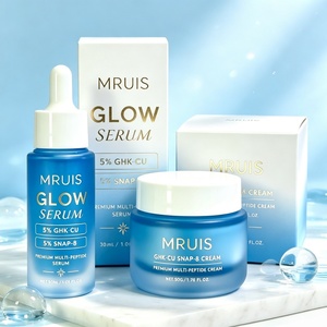 Suero Vegano de Ácido Hialurónico MRUIS GHK-CU & SNAP-8 30ml, Set para el Cuidado Facial, Servicio Personalizado OEM/ODM Disponible - Product Image 1