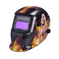 Casque de soudage à obscurcissement automatique intégral, écran facial, batterie au lithium, alimenté par énergie solaire pour le soudage, le meulage et la découpe