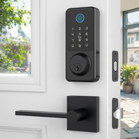 Porte d'entrée résidentielle américaine en acier, anti-effraction, moderne, avec surface finie, verre isolant Low-E à économie d'énergie pour l'extérieur de la maison