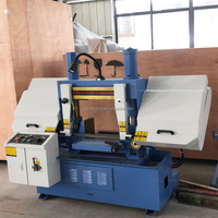 Machine à scier à ruban horizontale automatique hydraulique GT4230 pour la découpe de l'acier, prix de gros, fournie par l'usine chinoise