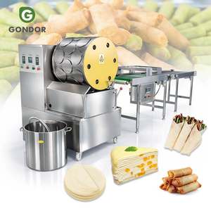 Máquina Eléctrica Doméstica para Hacer Injera, Láminas de Samosa, Hojaldre y Rollos de Primavera, con Función de Relleno y Formado - Product Image 1