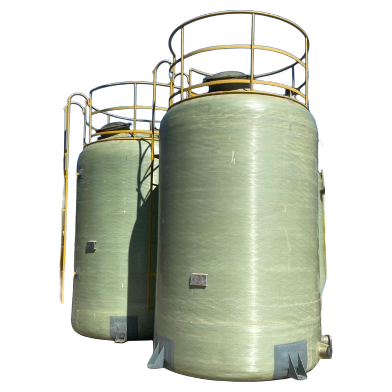 High Strength FRP Storage Tank Filament Wound GRP Chemical Acid Vessel ...