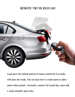 Precio de Fábrica K16 # Sistema de Seguridad para Automóvil K09 con Entrada sin Llave Unidireccional y Alarmas