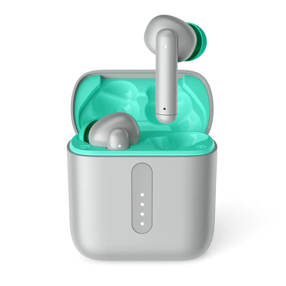 Fones de ouvido amazon colorido, venda quente de fones de ouvido sem fio tws, com bateria grande 600mah, oem ipx4, à prova d' água