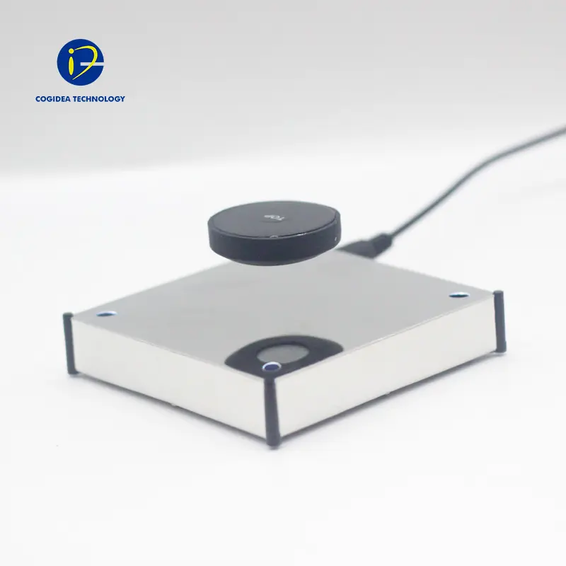 Super Slim Stainless Steel Magnetic Levitating Display Stand