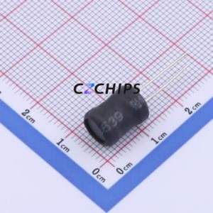 Inductor de Anillo de Color / Inductor de Orificio Pasante (THT), SH.0810.102KT00, Componente de Orificio Pasante, D10xL13mm, 1mH, 10%, 280mA, 1.8Ohm - Product Image 1