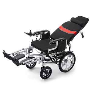 Skuter listrik tanpa sikat empat roda, peralatan rehabilitasi terapi fisik dapat dilipat otomatis penuh cerdas - Product Image 5