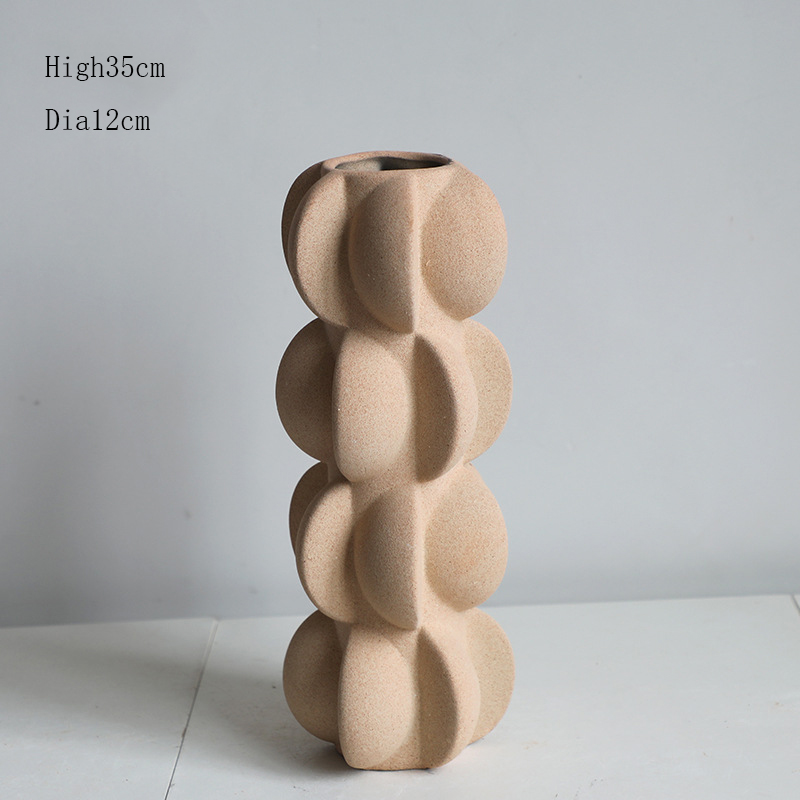 Earthy color H35cm*D12cm