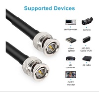 Cables Sdi Coaxial 3G 12G Hd Sdi Cable 6G 10M 20M 15M 50M 100M 4K Rg6 Equipo de fibra óptica flexible
