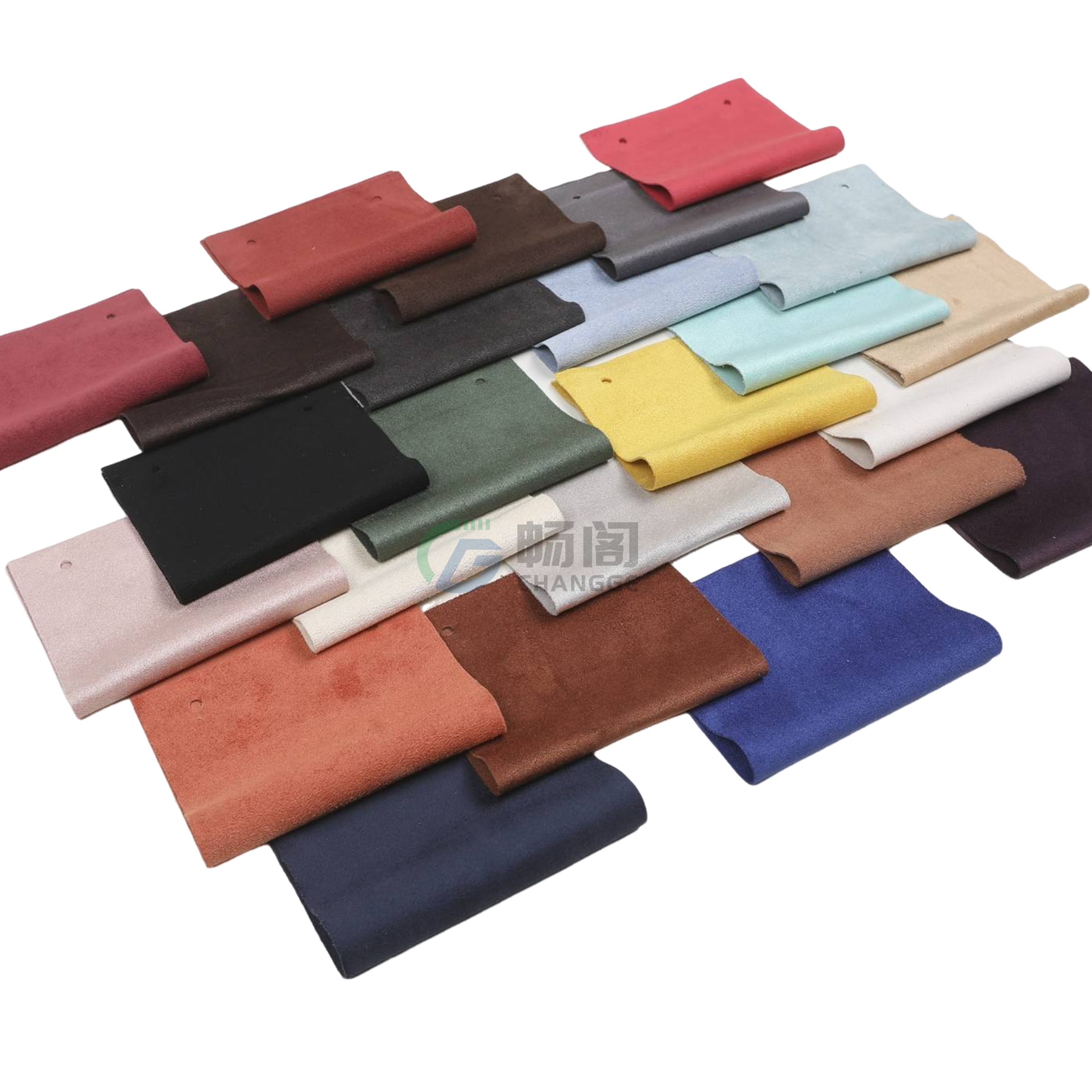 Microfiber Four Sided Stretch Suede Fabric 0.8 0.9mm High Color Fastness Car Fabric for Car Interiors Upholstery