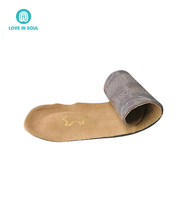 Love in soul semelle intérieure complète lavable en gel et cuir confortable pour chaussures en cuir et de sport Semelles diabétiques, semelle intérieure de botte de travail