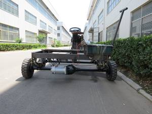 Voiture électrique plate mini 8 places pour transport logistique, kit EEC avec essieux pour châssis adapté aux personnes à mobilité réduite - Product Image 4