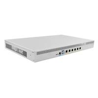 Serveur Rackable 1U avec processeurs Core i3-8130U, i5-8250U, i7-8550U, DDR4, M.2, 6 ports LAN 2.5G I226, compatible CentOS, Linux, Ubuntu, Opnsense, Pfsense, Pare-feu