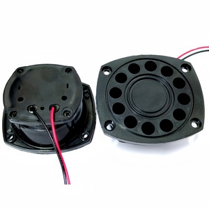 Proveedor de Proyectos Personalizados OEM/ODM, Zumbador Piezoeléctrico Pasivo de 58*28MM, 85V AC 2700Hz con Cable para Sirena de Alarma Antirrobo - Product Image 1