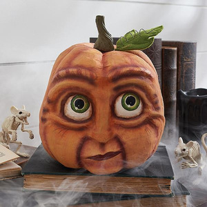 Halloween <strong>Pumpkin</strong> Outdoor Decoration <strong>Ghost</strong> Party Yard Decoration Resin <strong>Pumpkin</strong> Head Yard Decoration - Product Image 6