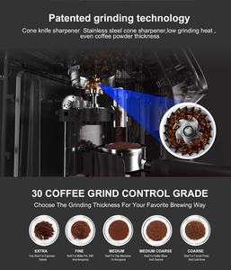 เครื่องชงกาแฟเอสเพรสโซแบบคู่หม้อต้มสแตนเลสคุณภาพเยี่ยม ความจุน้ำ 2.7 ลิตร พร้อมฟังก์ชั่นหลากหลาย เหมาะสำหรับโรงแรม - Product Image 4