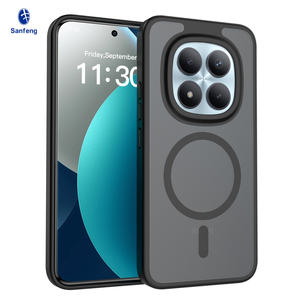 Vente en gros d'usine, <span class=keywords><strong>coque</strong></span> de téléphone portable <span class=keywords><strong>Redmi</strong></span> <span class=keywords><strong>Note</strong></span> 15 Pro+<span class=keywords><strong>5G</strong></span> translucide mate, <span class=keywords><strong>coque</strong></span> de luxe au toucher doux, personnalisée, antichoc, magnétique - Product Image 1