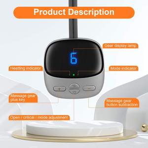 <span class=keywords><strong>Meilleur</strong></span> budget portable intensité réglable impulsion électrique rechargeable cou et épaule masseur Mini guérisseur chauffé - Product Image 5