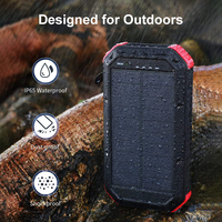 Nouveau Chargeur Solaire Portable 30000mAh 2025 pour iPhone et Android avec Recharge Sans Fil et Interface d'Entrée Micro USB