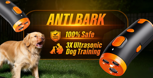 Nuovo Dispositivo Antiabbaio per Cani in Nylon Impermeabile, 3X Ultrasuoni Antiabbaio, Portata 23 <span class=keywords><strong>FT</strong></span>, Sicuro, Umano, Ricaricabile - Product Image 6