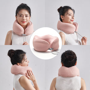 Oreiller de voyage en forme de U de bonne qualité, oreiller léger pour le cou, ensemble d'oreillers de voyage pour avion - Product Image 4