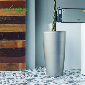 Bán Buôn Thiết Kế Hiện Đại Nhựa Trang Trí Vườn Trồng & Chậu Hoa Lớn Trong Nhà Sử Dụng Giá Rẻ Giá Hoa/Màu Xanh Lá Cây Hình Dạng Nhà Máy - Product Image 6