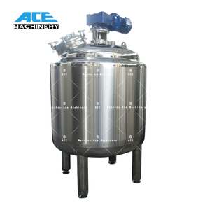 Cuve de mélange sous vide en acier inoxydable 500L avec moteur sans balais, homogénéisateur cosmétique pour le broyage et l'émulsification - Product Image 5